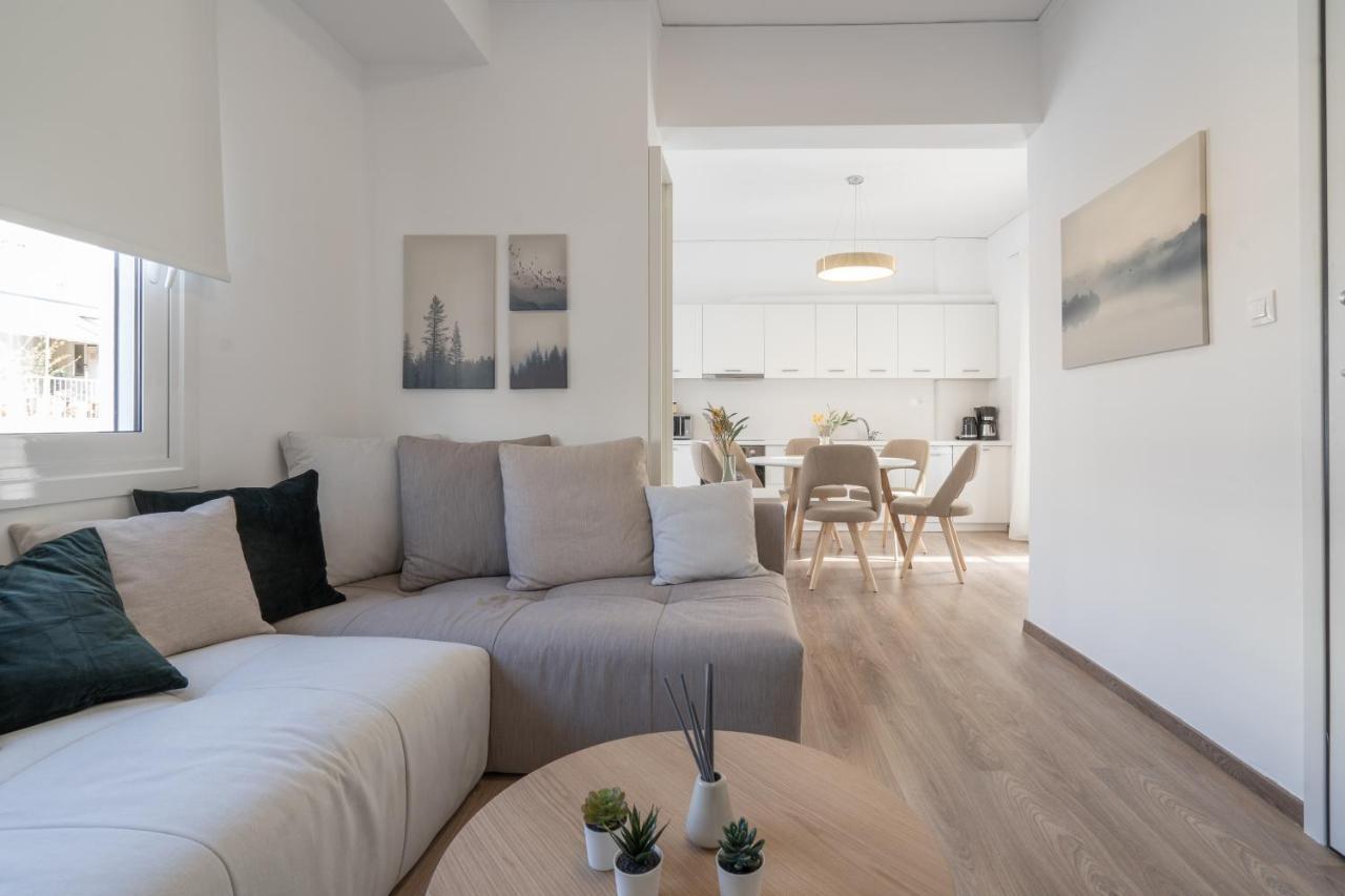 Athens Hideout Apt, Big Rooftop With City View Apartamento Exterior foto