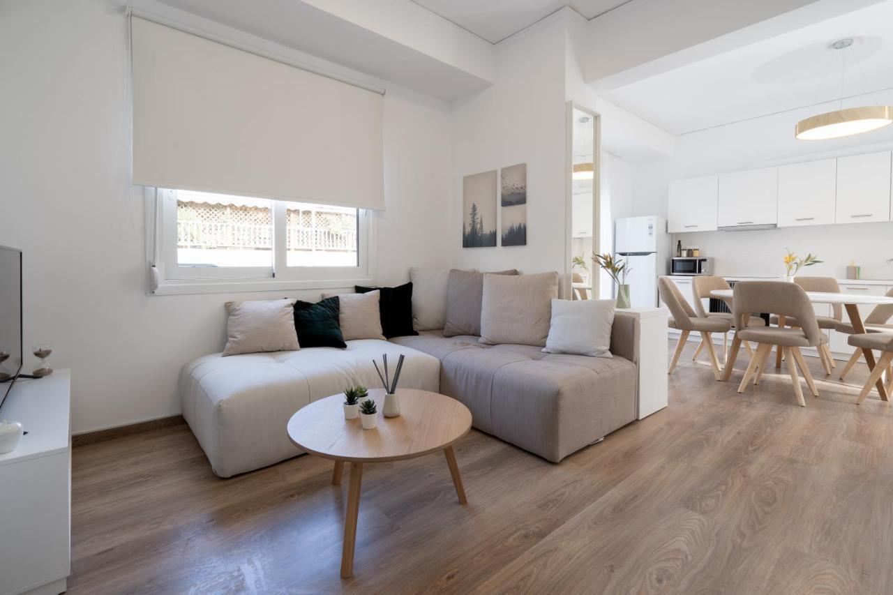 Athens Hideout Apt, Big Rooftop With City View Apartamento Exterior foto